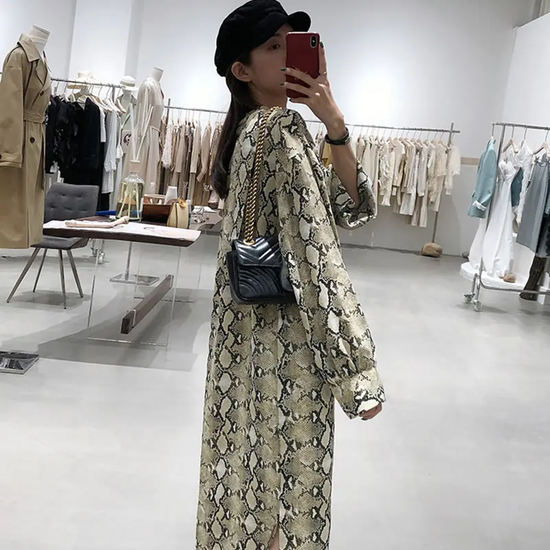 [XITAO] Корейская мода для женщин 2019 Весна Лето круглый вырез длинный рукав до