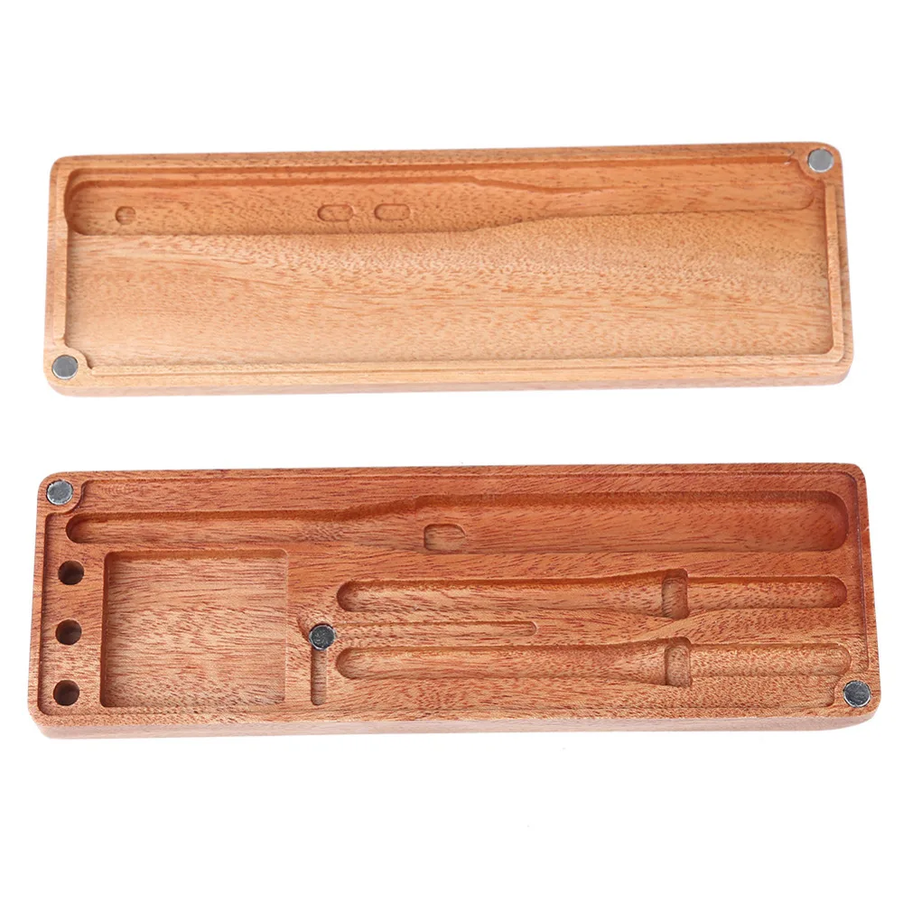 LC101 LC102 TS80 палисандр красного паяльник для подключения к деревянный ящик с инструментами Деревянный Ящик Контейнер