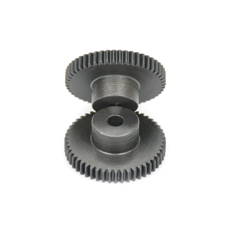 YIMAKER, 2 шт., 50 зубьев, 5 мм, 0,5, модуль Spur gear, s-образная проволока, отверстие M3, внутреннее отверстие, 5 мм, 45 стальная металлическая шестерня