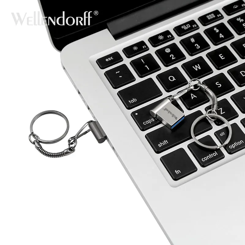 Металлическая супер мини usb 2 0 флэш накопитель Высокая скорость 16 ГБ 32 64 Гб 128
