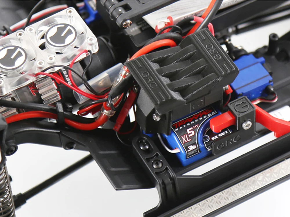 TRX4 ESC Вентилятор охлаждения радиатора для 1/10 RC Гусеничный TRAXXAS TRX-4 TRX 4