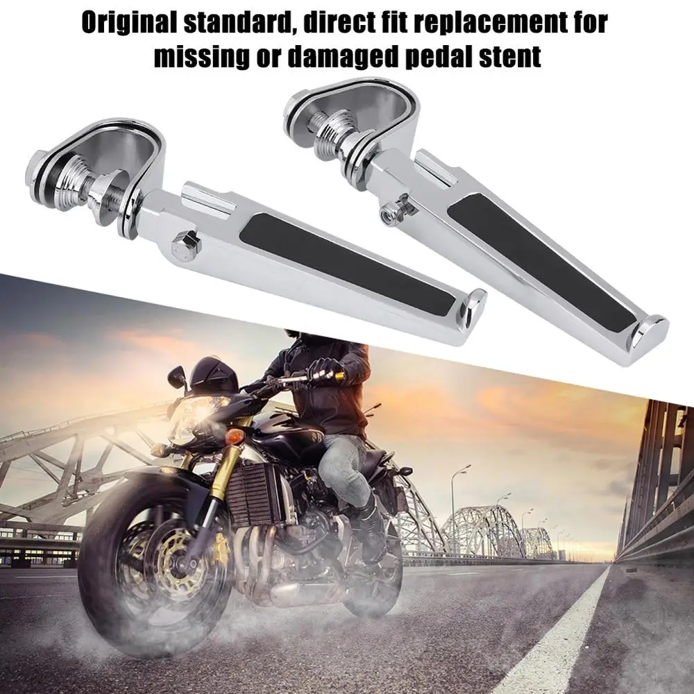 1 пара алюминиевых ножек для мотоцикла с зажимами защиты двигателя Harley Davidson Metric
