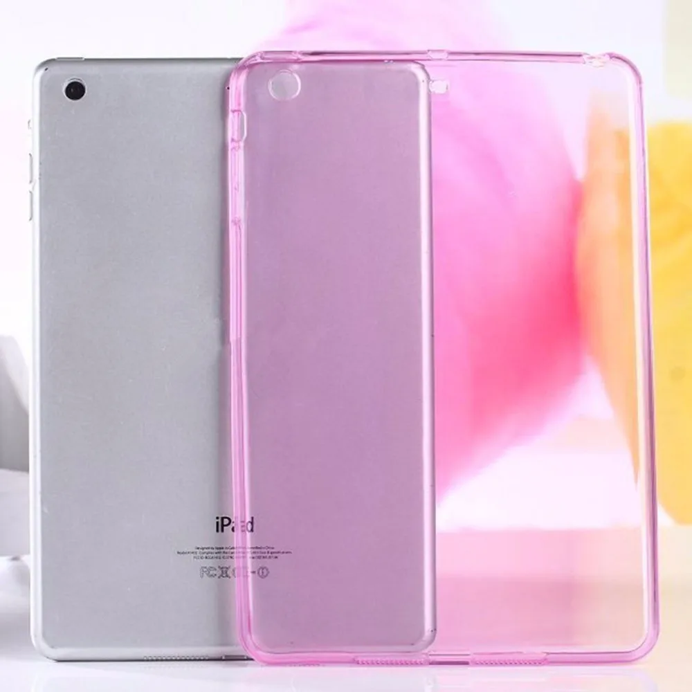 Для Apple ipad Air/ipad 5 Чехол Ультра-тонкий противоударный силиконовый мягкий, роскошный, из ТПУ для i Pad 5/Air прозрачный защитный чехол
