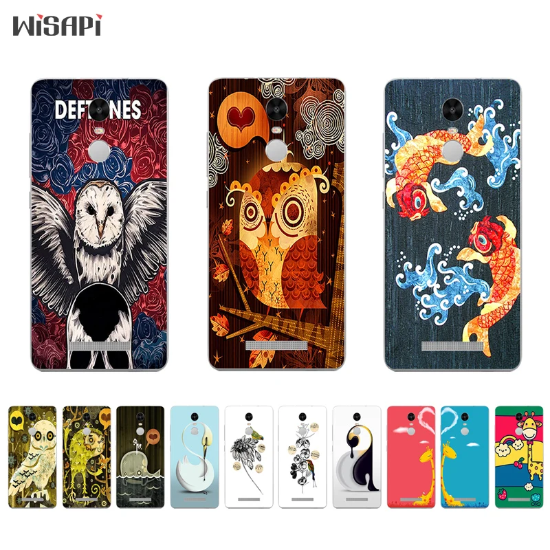 Силиконовый чехол для телефона Xiaomi Redmi Note 4 4X задняя крышка Note3 тонкий Hongmi Note2 из