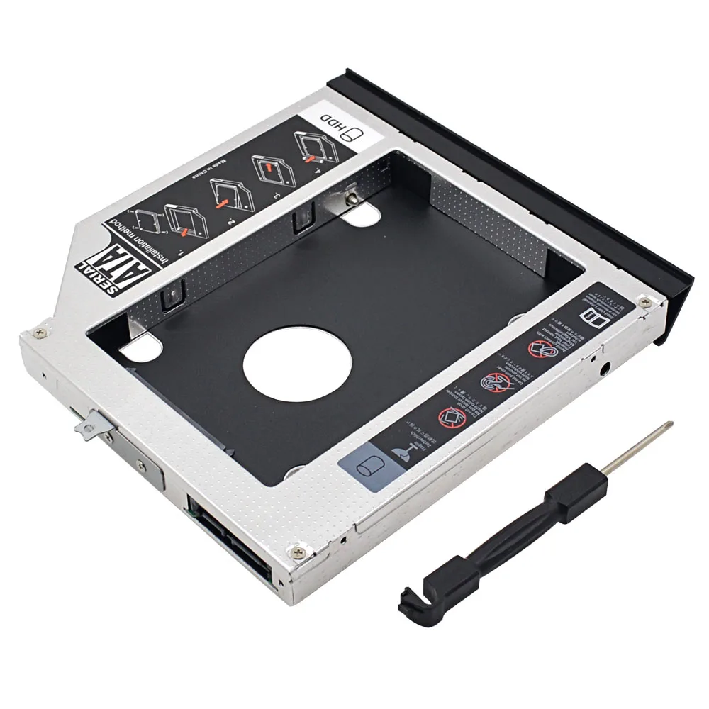 Высокое качество SATAIII второй HDD Caddy 12 7 мм 2 5 &quotSSD корпус для Lenovo ThinkPad L410 L412 L420 L421 L430