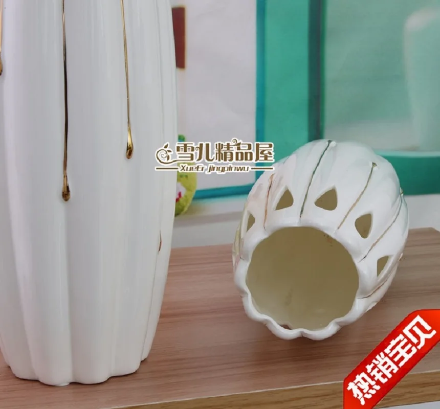 Искусственная ротанговая ваза S M L home 1 шт. для цветов фруктов конфет белого и