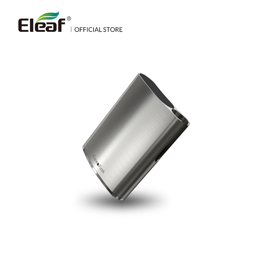 

Original Eleaf iCare Flask battery with Built-in 520mAh Battery no buttons design with palm size box mod Electronic Cigarette