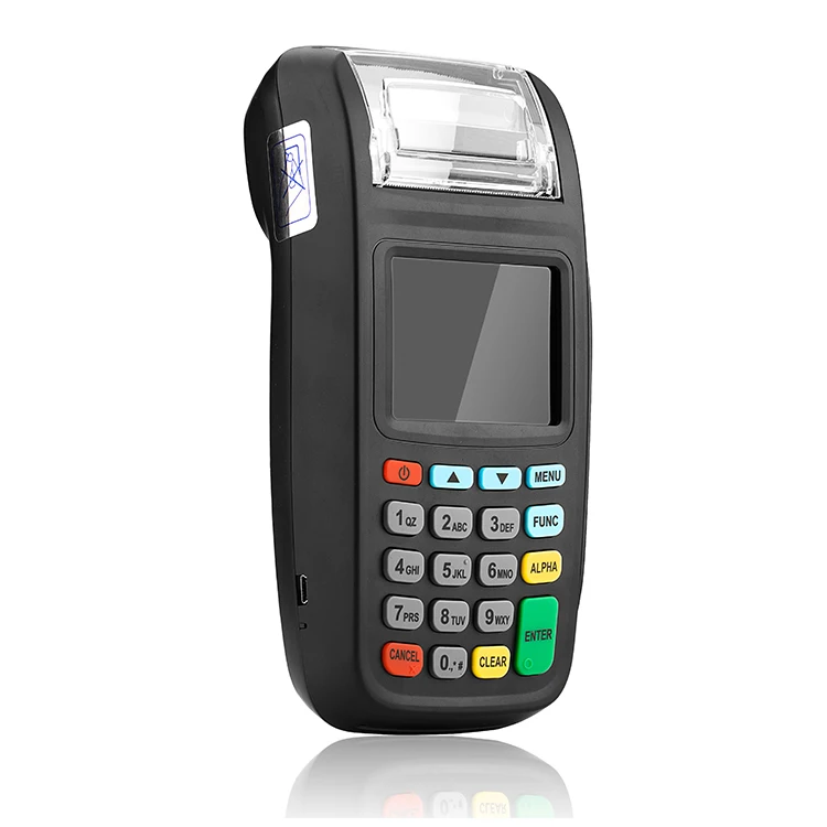 2.8 Inch Touch Screen POS Terminal,Wireless Payment Terminal with NFC Reader and LAN and WIFI and 3G WCDMA900/2100 NEW8210