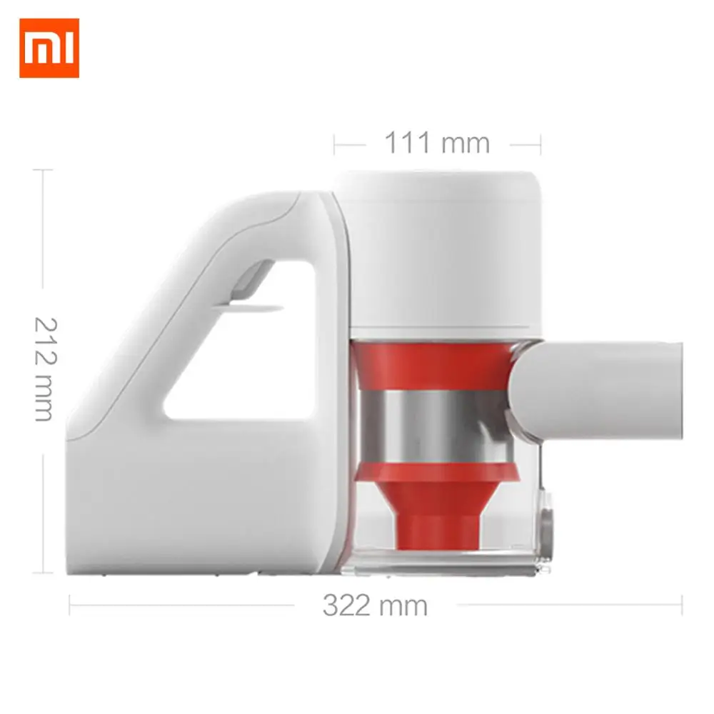 XIAOMI MIJIA Handheld Vacuum Cleaner for Home Car household Wireless aspirador 23000Pa cyclone Suction Multifunctional Brush | Бытовая
