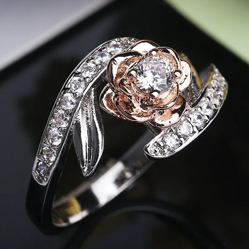 Женское кольцо стразы из серебра 925 пробы с прозрачным фианитом|rings for women|crown shaped