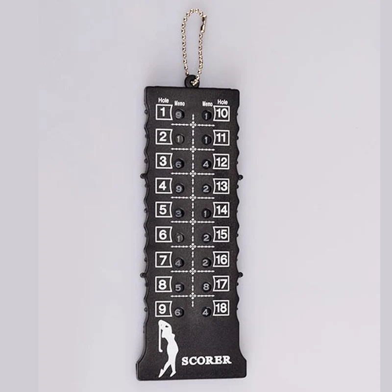 2 шт. 18 Отверстие Гольф Ход бип счетчик индикатор счета в гольфе с кольцом для