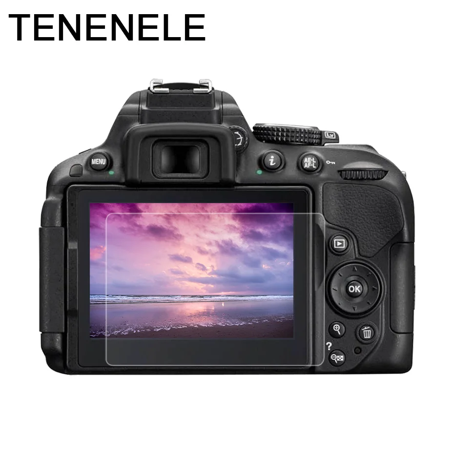 Защитная пленка TENENELE для экрана Nikon D5100 D5200 D5300 D5500 D5600 закаленное стекло защитная