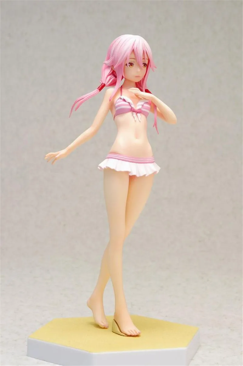 2017 популярная волна Guilty Crown Yuzuriha Inori ПВХ Фигурки игрушки Аниме Сексуальная