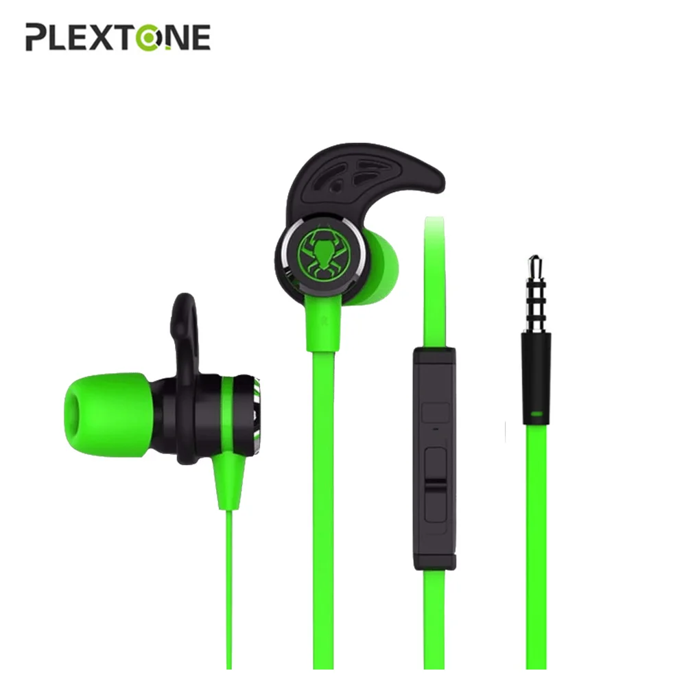 PLEXTONE G20 наушники вкладыши Игровые с микрофоном стерео для геймера проводной