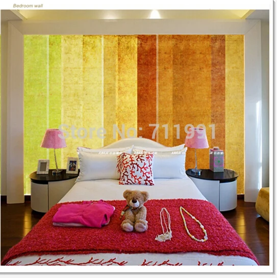 Бесплатная доставка на заказ прекрасные обои с земной текстурой в полоску