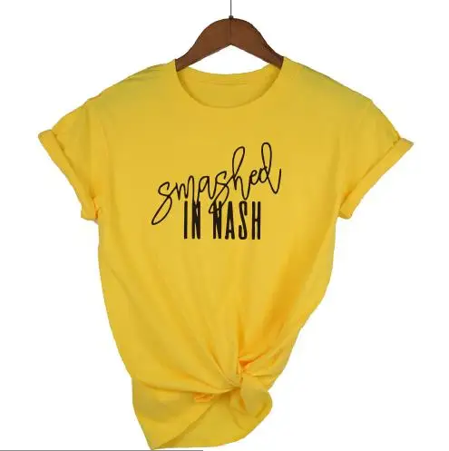 OKOUFEN девичник вечеринка Свадьба Nashville MY Last Lash разбили в Nash футболка для свадебной