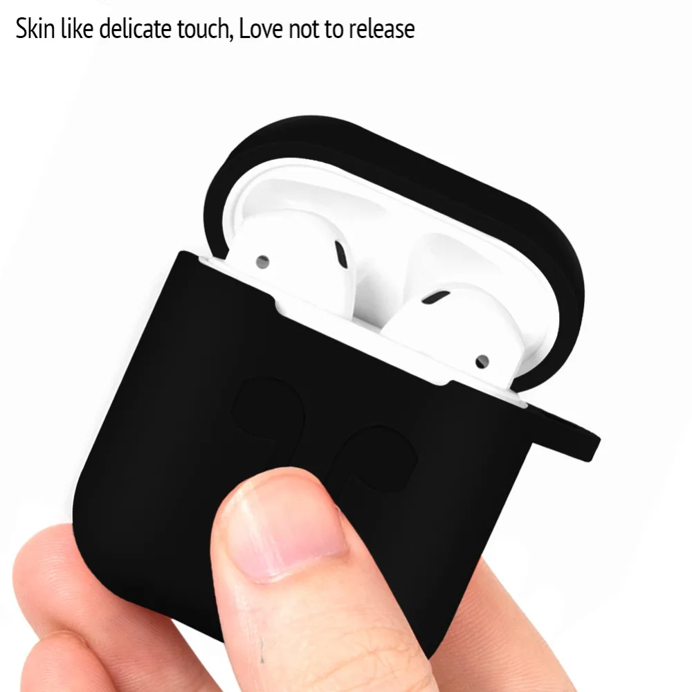 ТПУ Силиконовые Bluetooth беспроводные наушники чехол для AirPods защитный Аксессуары