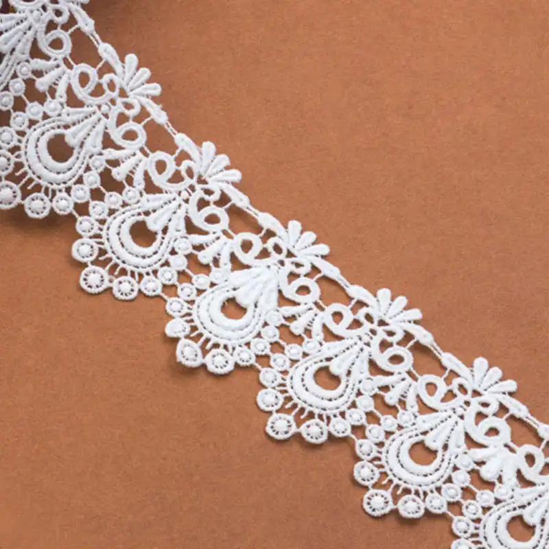 DoreenBeads этнический стиль Водорастворимая кружевная отделка Цветочная вышивка