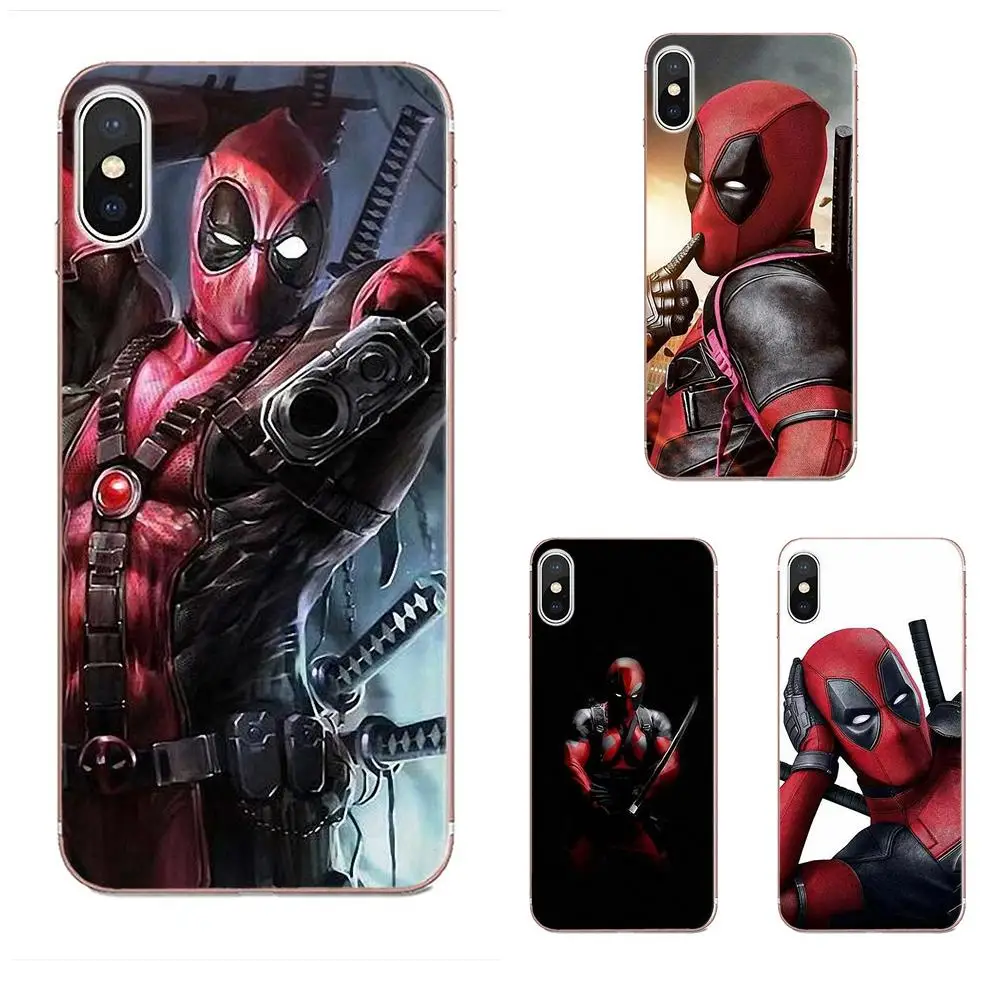 Крутой для Xiaomi Note 3 Marvel Hero Deadpool 4 Mi3 Mi4 Mi4C Mi4i Mi5 Mi 5S 5X 6 6X A1 Max Mix 2 мягкий хит