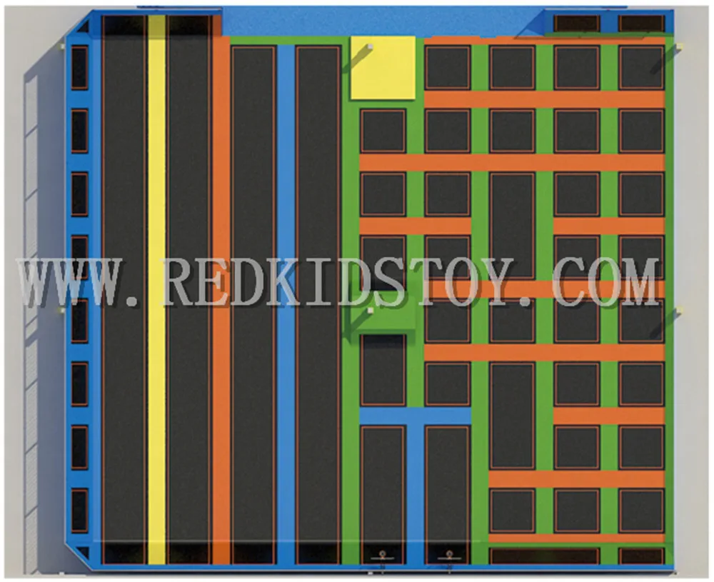 Новинка 2015 искусственный батут высококачественный комнатный коммерческий |