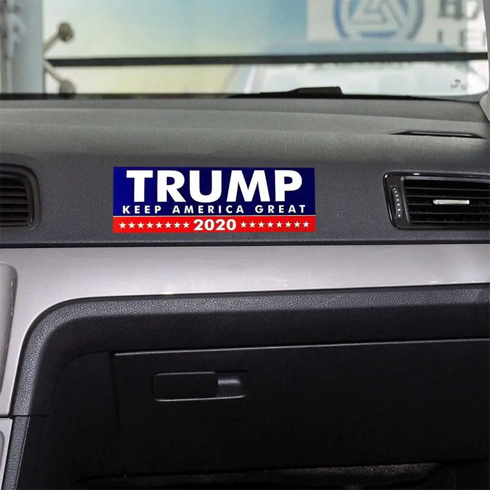10 шт. съемный Дональд Трамп для President бампер наклейка Трамп держать Америку большой 7,6x22 см