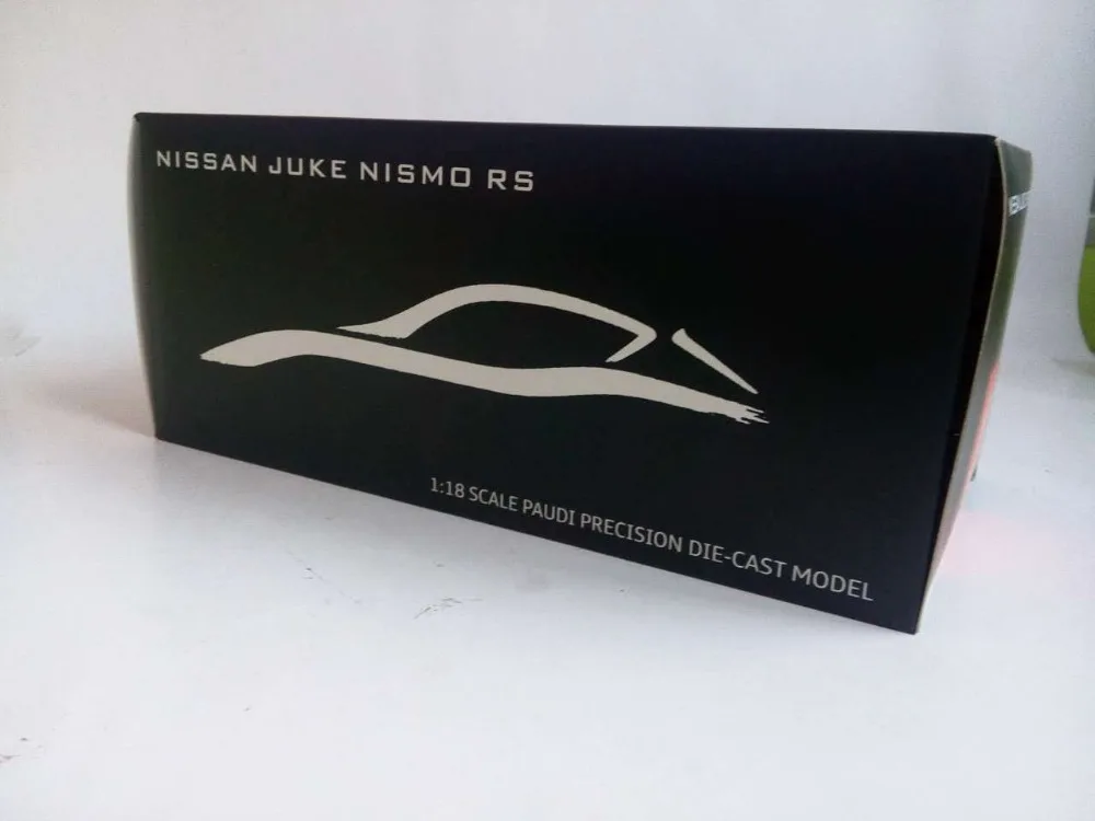 1:18 литья под давлением модель для Nissan Juke Nismo RS Красный сплав игрушечный автомобиль миниатюрная Коллекция подарков