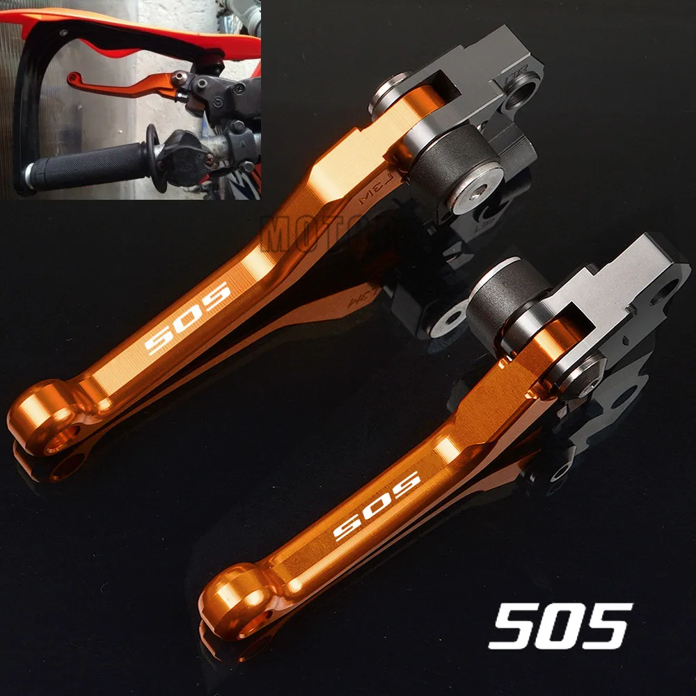 

Для 505SX-F 2008 505XC-F 08-09 CNC алюминиевые рычаги тормоза Кросса для мотоцикла, внедорожника, мотокросса, штатив 505 дюйма