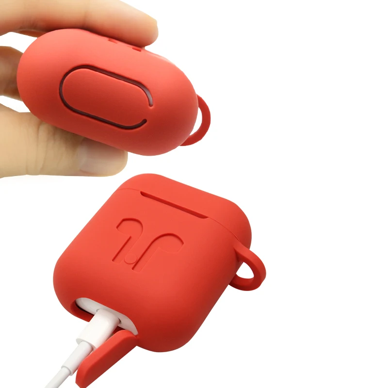 Защитный чехол для AirPods Мягкий Силиконовый противоударный Earpods Airpod зарядное