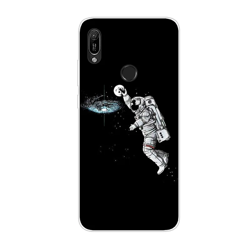 P17 Чехол для huawei Y6, мягкий силиконовый защитный чехол с принтом, чехол для huawei Y6, MRD-LX1, MRD-LX1F, Y 6,, 6 лет - Цвет: P17