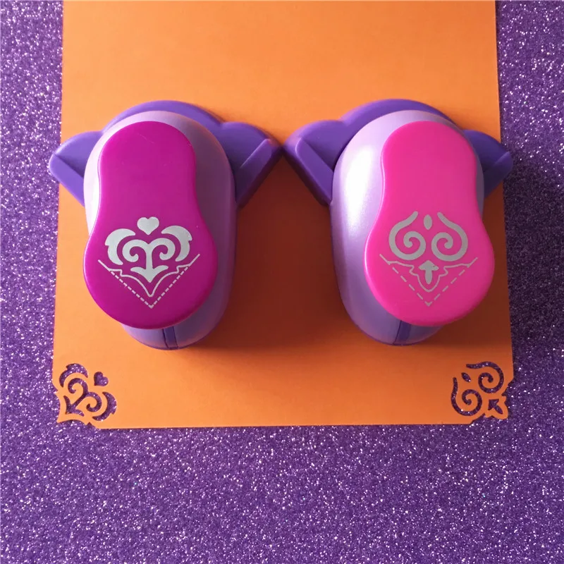 Бесплатная доставка рычаг в форме сердца и облака угол дырокол для рукоделия