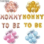Воздушные шары YORIWOO из фольги для мамы, латексные шары для вечеринки в честь рождения ребенка, мальчика, девочки, о, ребенка, пола, украшения для вечерние ринки, детский праздник