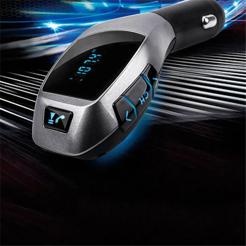 Беспроводной автомобильный mp3-плеер с Bluetooth FM-трансмиттер радио ЖК-дисплей USB