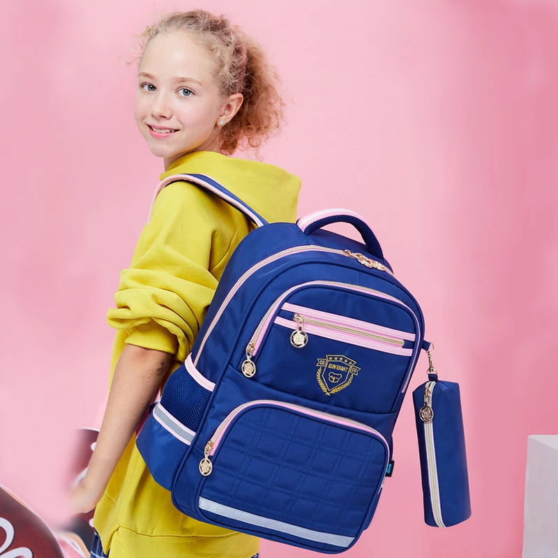 Солнечная восьмерка детский школьный рюкзак высокого качества ортопедические