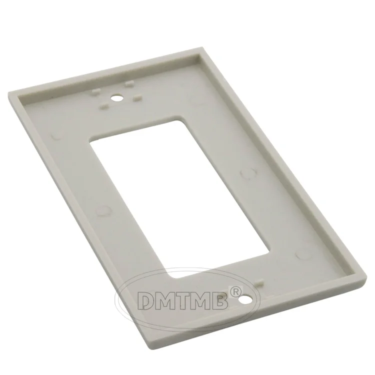 120 type 1 gang лицевая пластина настенная с 114X70 мм и серым цветом|face plate|wall platewall face plate |