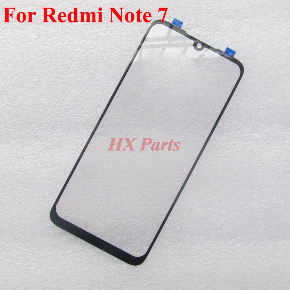 Оригинальный новый для Xiaomi Redmi Note 7 Мобильный телефон LCD Внешний стеклянный экран