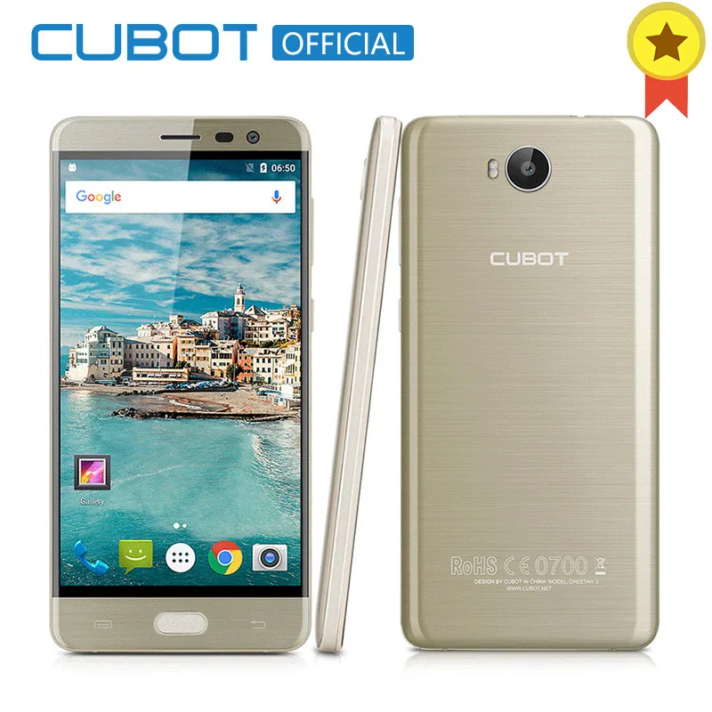 ГЕПАРД 2 Смартфон Cubot MT6753 Octa Ядро 5.5 Дюймов FHD 3 ГБ RAM 32 ROM Сотовый Телефон