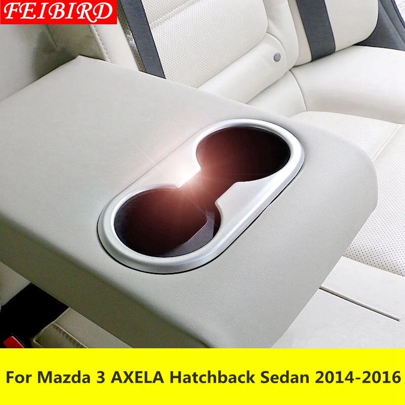 Высококачественная отделка для заднего сиденья ABS Mazda 3 AXELA Hatchback Sedan 2014 2015 2016 |