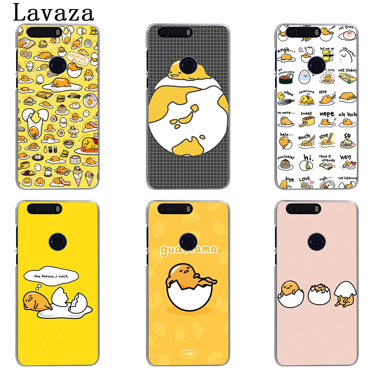 Милый чехол lawaza gudetama lazy egg для Huawei Y9 Y7 Prime 2018 2019 Honor 20 10 8 8A 8X 9X 9 Lite 7C 7X 7A Pro чехол|phone