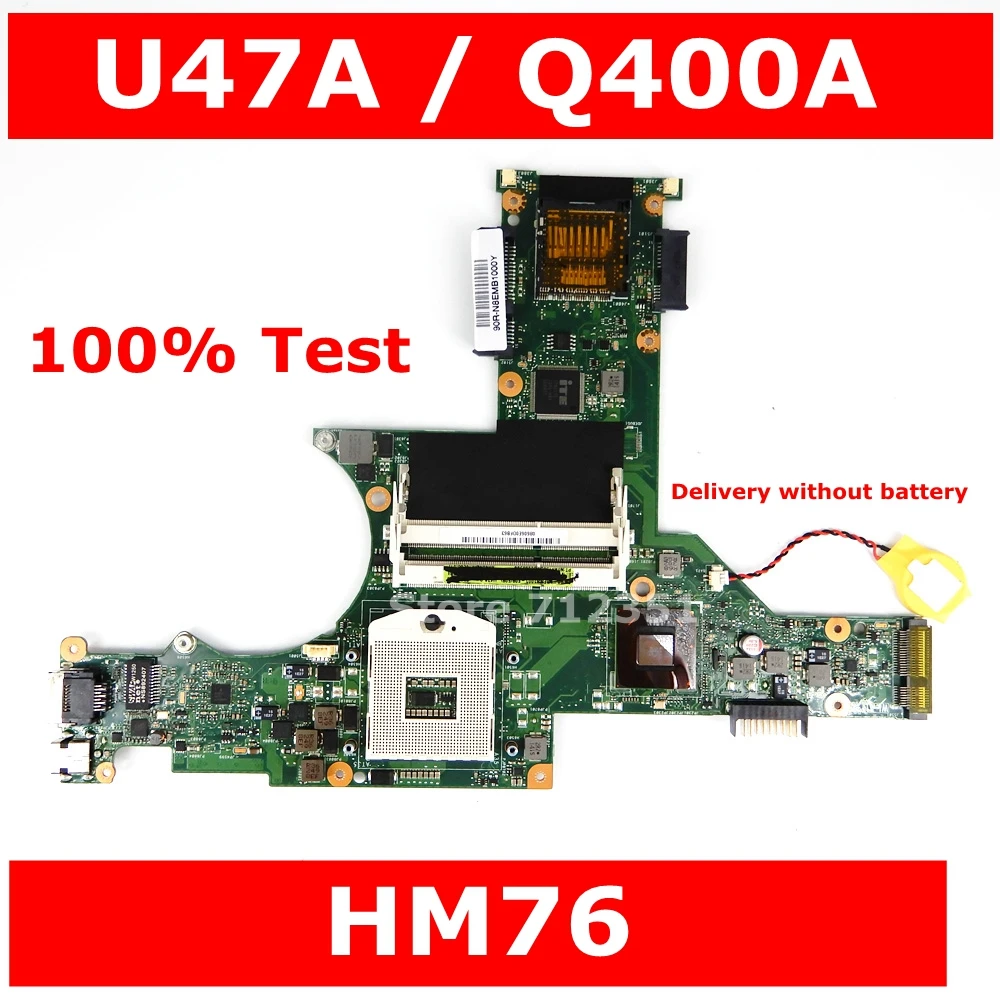 U47A материнская плата для ASUS Q400A ноутбука REV 2 0 интегрированная 100%