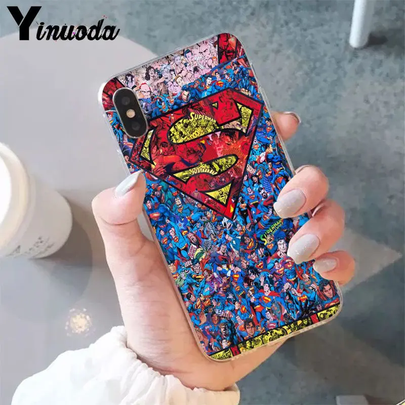 Yinuoda Marvel мстители супергерой комиксы на заказ фото мягкий чехол для телефона для iPhone 6S 6plus 7plus 8 8Plus X Xs MAX 5 5S XR