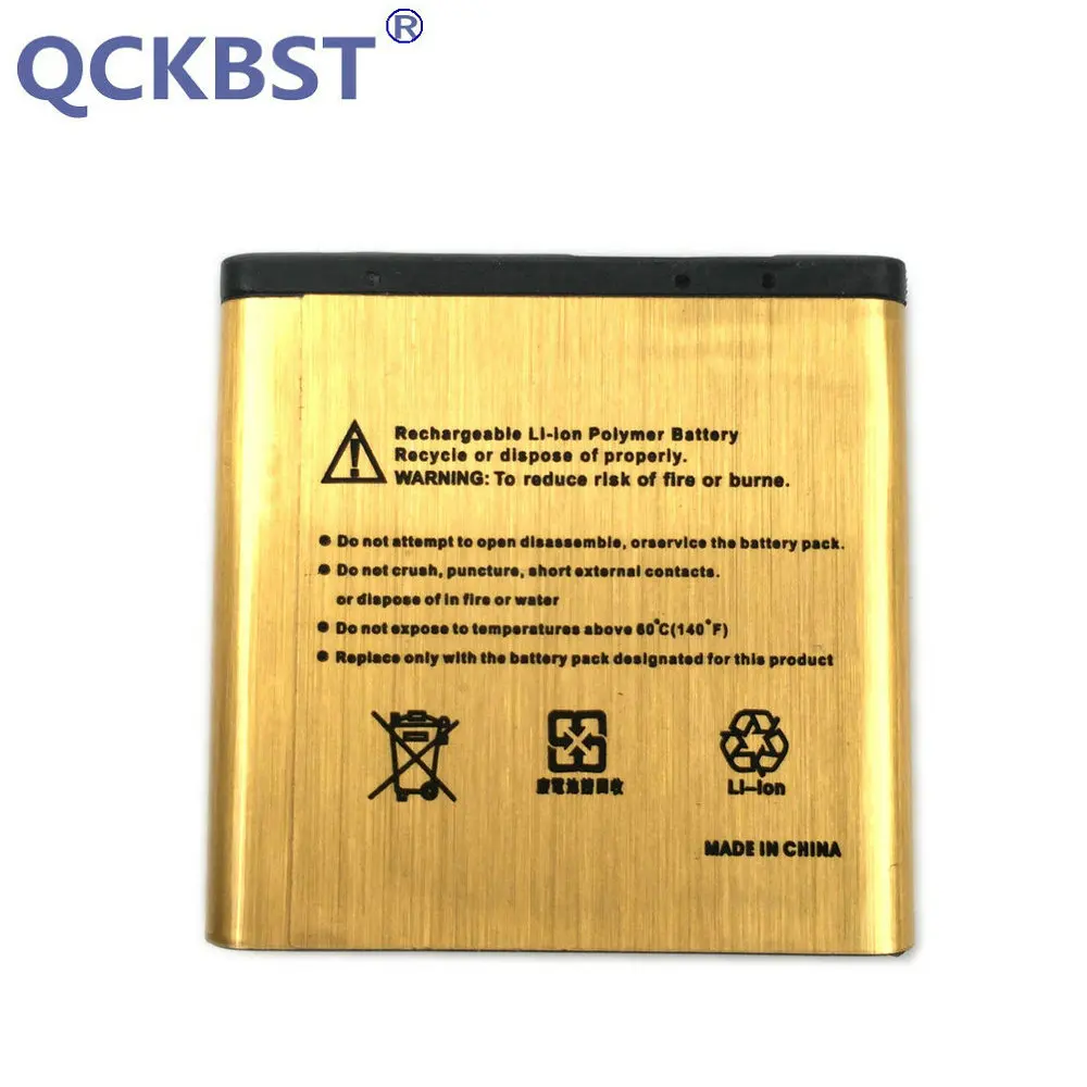 Новый золотой аккумулятор 2450 мАч для Nokia N73 N77 N93 N93S 3250 6151 6233 6234 6280 6288 6290 9300