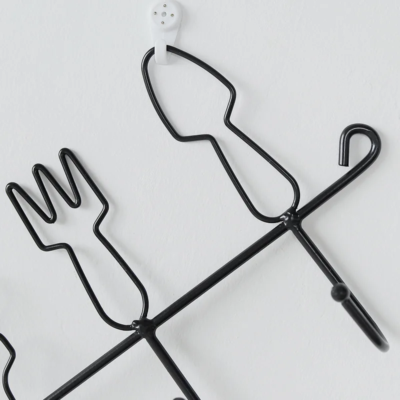 Необычная Одежда для хранения металл декорационные крючки дома ванны кухни