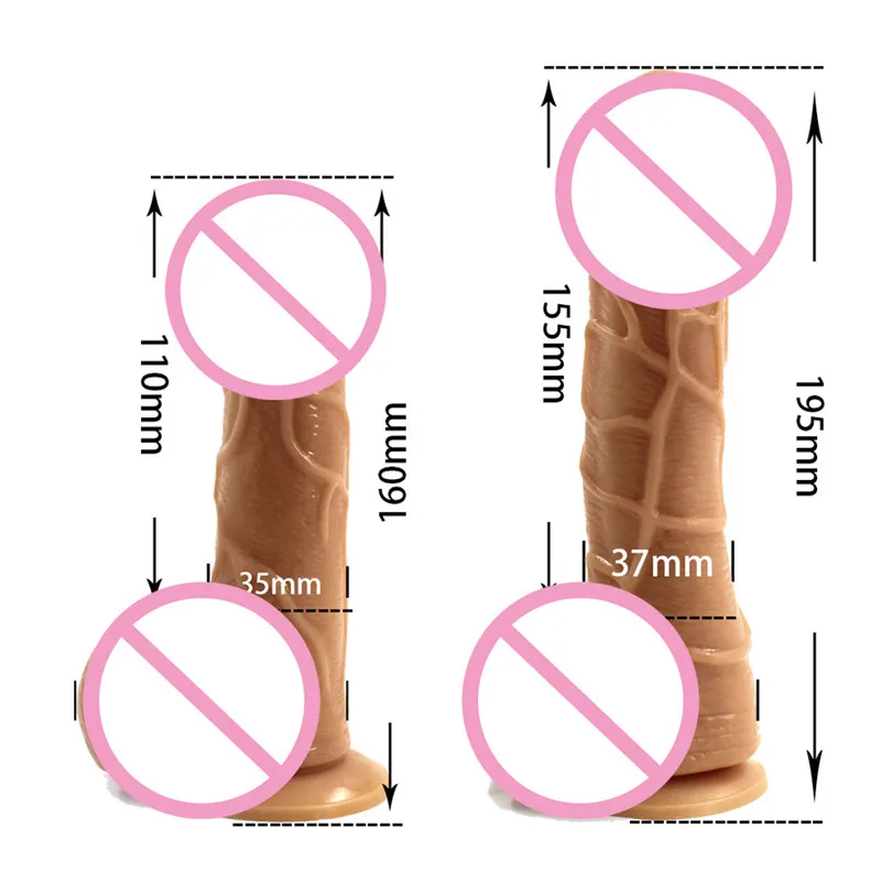 Gode Realiste живой фаллоимитатор массажер реалистичный пенис ТПЭ Женская игрушка