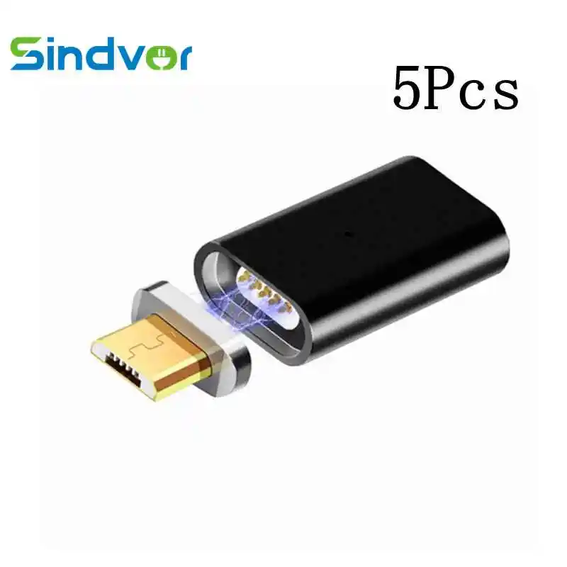 

5PCS Micro USB 2.0 Magnetic Adapter For Android Huawei USB Cable Magnetic Charger For Redmi LG Moto Xiaomi HONOR Charging NEW