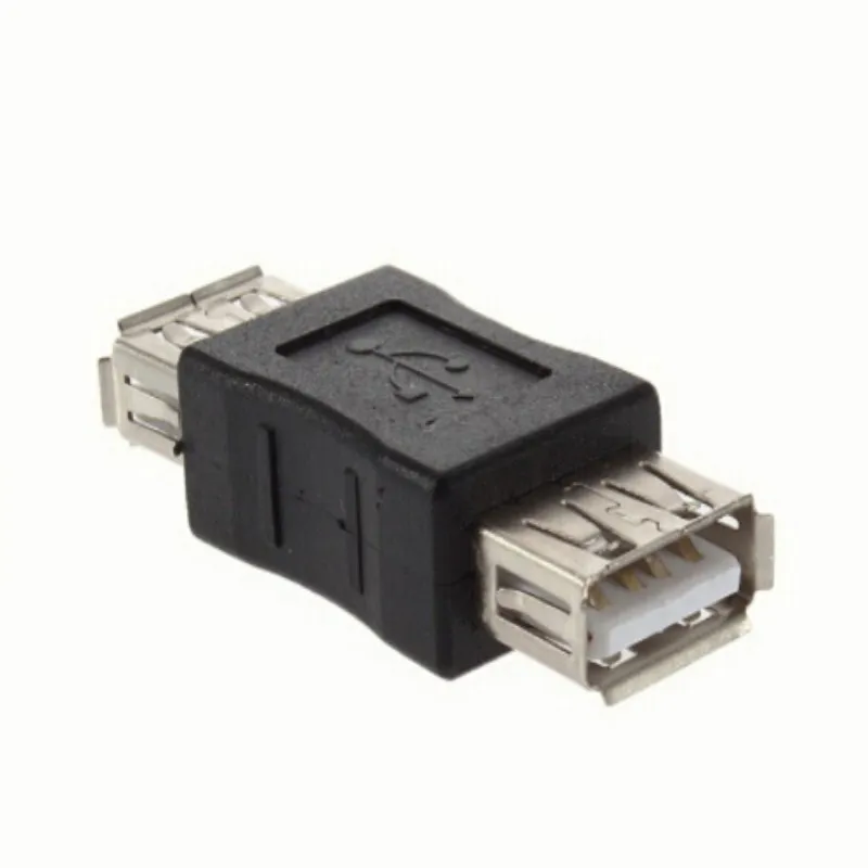 Новинка Переходник USB 2 0 типа A Мама-мама соединитель адаптера конвертер F/F
