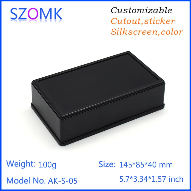 Пластиковый корпус szomk 145*85*40 мм 1 шт. лидер продаж высококачественный из АБС