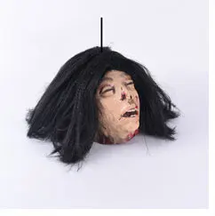 Halloween Horror Decoration House Hanging Black Witch Ornaments Halloween Creepy Prop Electric Haunted Doll Festival Witch Decor