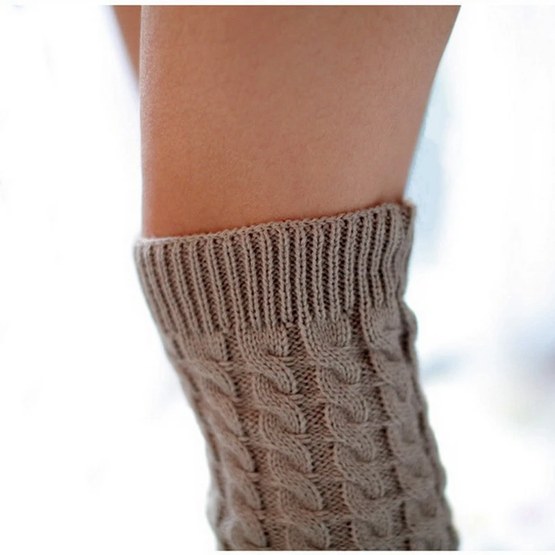 1 пара Женские Вязаные гольфы эластичные длинные гольфы|boot toppers|knit boot cuffsboot cuffs |