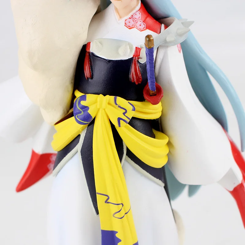 Аниме-Косплей Inuyasha Яша фигура ПВХ Коллекция Кукла Аниме фигурки Модель игрушки 18/23 см