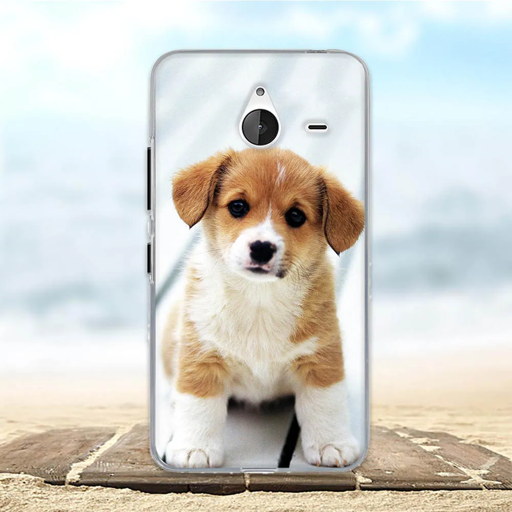 Для Nokia microsoft Lumia 640 XL 550 650 640 Чехол Мягкий силиконовый чехол 3D милый чехол для microsoft Lumia 640 XL 640xl чехол для телефона s